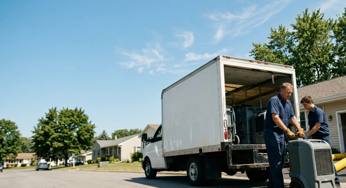 Water Damage Cleanup in Harpster, OH near me
